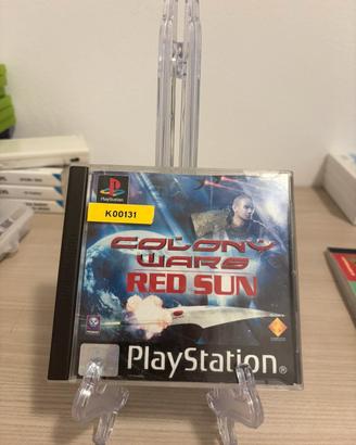 Colony Wars Red Sun PS1 PAL ITA Completo CIB