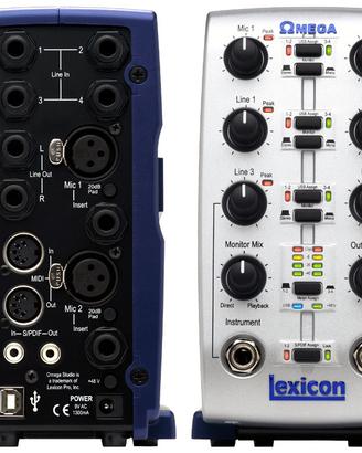 Lexicon Omega interfaccia audio e midi