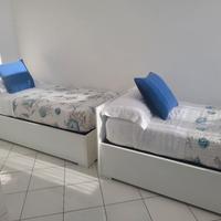 N°2 Letti Singoli Contenitore + materasso 