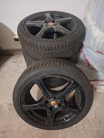 Cerchi e fari punto evo Abarth 