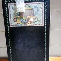 Lavagna vintage da cucina