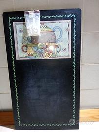 Lavagna vintage da cucina