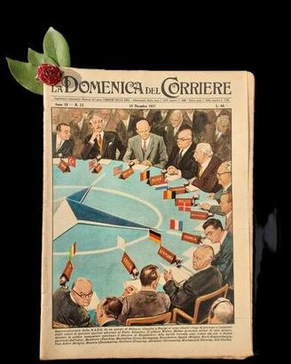 La Domenica del Corriere 29 dicembre 1957  NATO