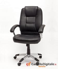 POLTRONA DA UFFICIO PRESIDENZIALE MODELLO CARTIER