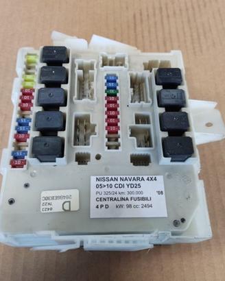 Centralina portafusibili NAVARA 4X4 2494cc 2008