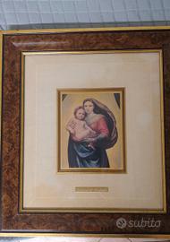 quadro madonna del Raffaello 