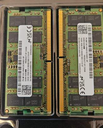 RAM DDR5 32GB (16x2) 5600MHz SODIMM
