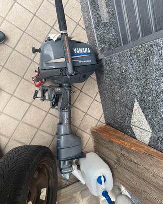 Motore fuoribordo nuovo Yamaha 4 cv benzina