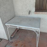 set da giardino in ferro 