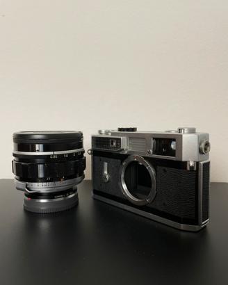 Obiettivo Canon 50mm f 0.95+adattatore per sony a7