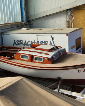 Pilotina d'epoca 6 m restaurata a nuovo