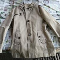 Giacca / Trench uomo beige taglia M