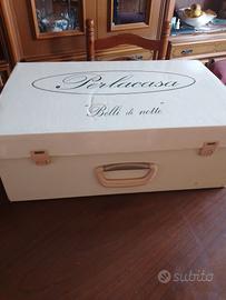 Coordinato Agata beige/panna in seta 