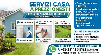 Oggetto: Candidatura per lavori di imbiancatura,