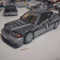 modellino 1/43 minichamps mercedes 190 e 2.5 16 n6