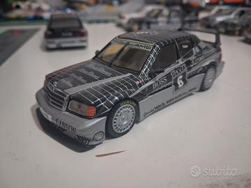 modellino 1/43 minichamps mercedes 190 e 2.5 16 n6