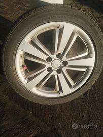 4 cerchi in lega con gomme estive per Polo 