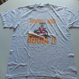 T-shirt Risparmia l' acqua bevi birra 