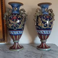 coppia di vasi Rubboli Gualdo Tadino