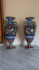 coppia di vasi Rubboli Gualdo Tadino