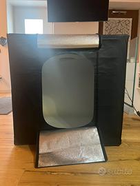 Box fotografico HAVOX HPB-80D con luci LED