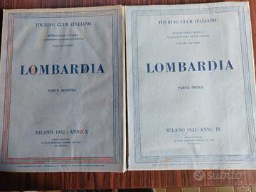LIBRI REGIONI D'ITALIA Touring C.Ita. anni '30 '40