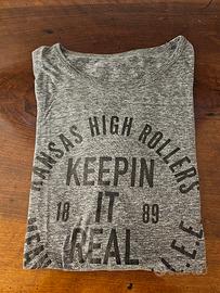 Maglietta Lee grigio melange 