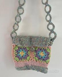 borsa uncinetto fatta a mano bambina / donna