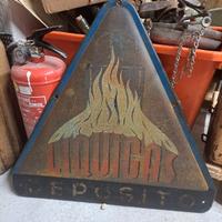 Antica Tabella pubblicitaria anni 30 smaltata