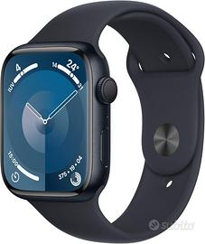 Apple Watch Series 9 GPS 45 mm Mezzanotte