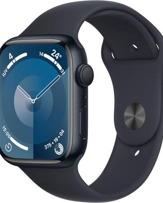 Apple Watch Series 9 GPS 45 mm Mezzanotte
