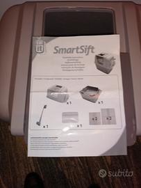 lettiera per gatti con sacchetto raccogli sabbia