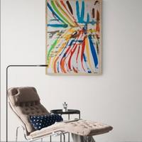 Quadro astratto dipinto su tela pezzo unico