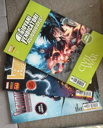 marvel:giovani vendicatori, accademia, nuovi vend.