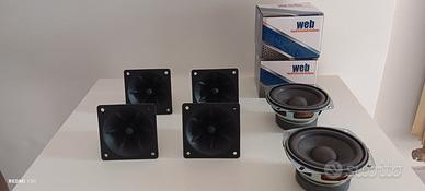 altoparlanti hifi 6 lotto da 6 pz
