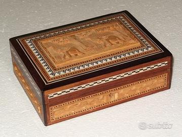 Portagioie stile Egizio - orientale con mosaici