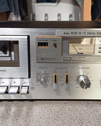 Piastra musicassette Aiwa AD M200E