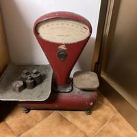 Vecchia bilancia San Marco con pesi originali