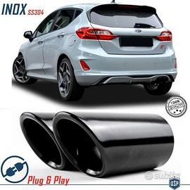 TERMINALI di Scarico Neri per Ford FIESTA ST MK7