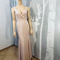 Abito da sera / cerimonia rosa cipria Asos tg.M