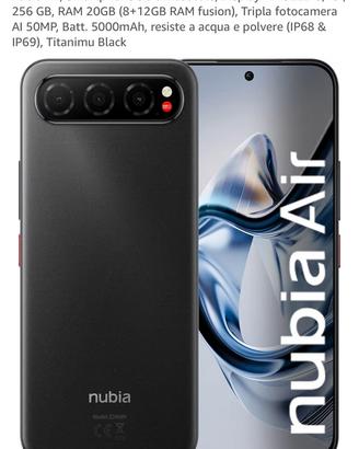 Nubia air nuovo 256gb