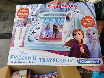 Sapientino Frozen II - Travel Quiz Clementoni (4-6