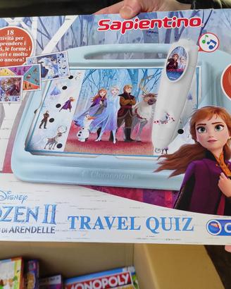 Sapientino Frozen II - Travel Quiz Clementoni (4-6