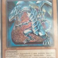 Carta yu gi ho drago bianco occhi blu