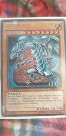 Carta yu gi ho drago bianco occhi blu