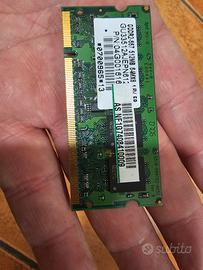 DDR2  512 mb per PC portatile