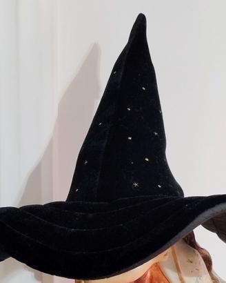 Cappello da Mago/strega con le stelline.
