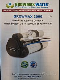 GrowMax 3000 - Impianto Osmosi Inversa 3000 L/G