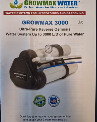 GrowMax 3000 - Impianto Osmosi Inversa 3000 L/G