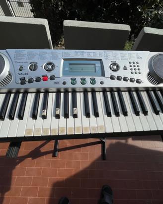 Pianola con tastiera a led